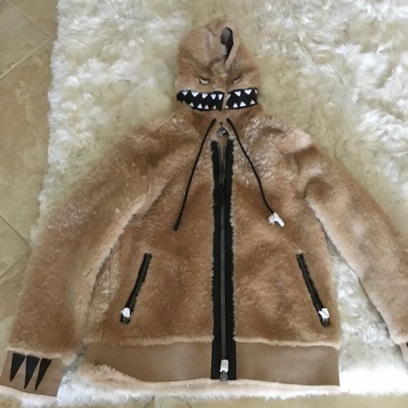 Coach Shearling Monster jacket size XL UNISEX New oversized $3200